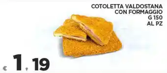 COTOLETTA VALDOSTANA CON FORMAGGIO G 150