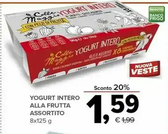 Todis Colle maggio Yogurt Intero Bianco 100% Latte Di Montagna 1000 G(ml) offerta