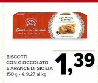 Todis Di Leo Biscotti Con Cioccolato E Arance Di Sicilia offerta