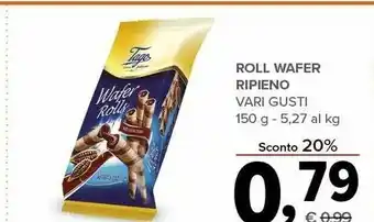 Todis Tago Roll Wafer Ripieno offerta