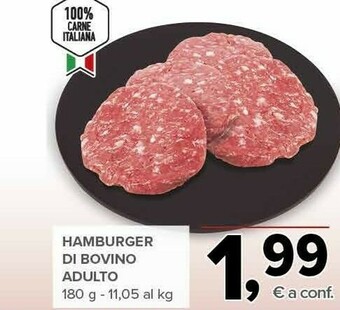 Todis Hamburger Di Bovino Adulto offerta