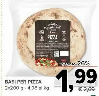 Acquafarina Basi Per Pizza