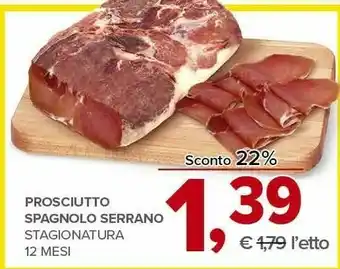 Todis Serrano Prosciutto Spagnolo offerta