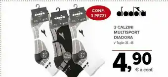 Diadora 3 Calzini Multisport