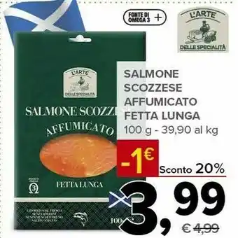 Todis L'arte Salmone Scozzese Affumicato offerta