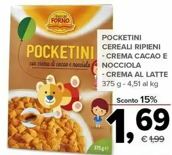 Todis I Tesori Del Forno - Pocketini 375 G(ml) offerta