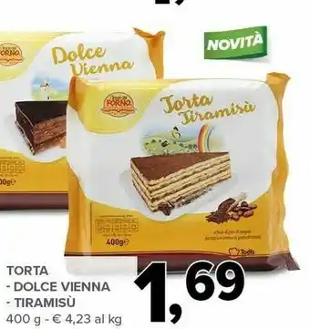 Todis I tesori del forno Torta Dolce Vienna offerta
