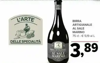 Todis L'arte delle specialità Birra Artigianale Al Sale Marino offerta