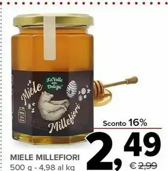 La Valle Delle Delizie - Miele Millefiori 500 G(ml)
