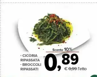 Todis Cicoria Ripassata offerta