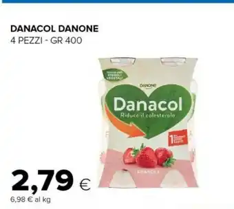 Tigre Danone Danacol Fragola 400 G(ml) offerta