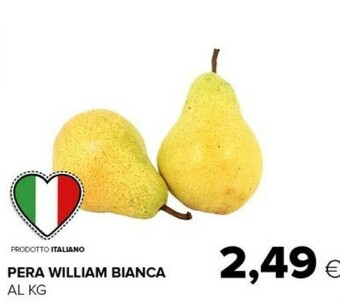 Tigre Pera William Bianca offerta