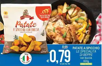 MD Discount Patate A Spicchio 600g offerta