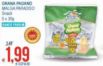 MD Discount Grana Padano 5x30g offerta