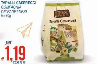 MD Discount Taralli Caserecci 8x50g offerta