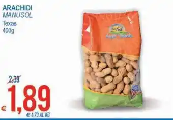 MD Discount Manusol Arachidi 400g offerta
