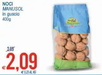MD Discount Manusol Noci 400g offerta