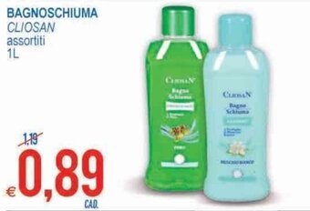 MD Discount Cliosan Bagnoschiuma 1l offerta