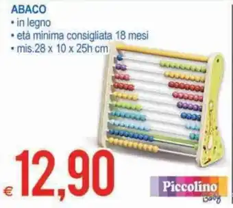 MD Discount Abaco 18 mesi 28x10x25h cm offerta