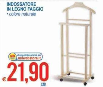 Indossatore in Legno Faggio