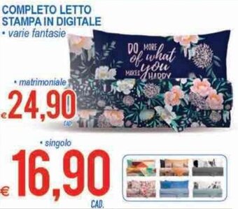 MD Discount Completo Letto Stampa in Digitale offerta
