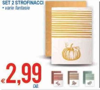 MD Discount Set 2 Strofinacci offerta