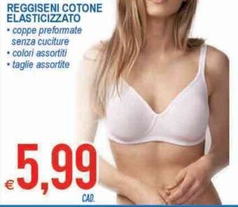MD Discount Reggiseni Cotone Elasticizzato offerta