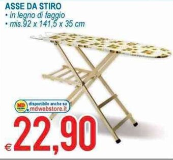 MD Discount Asse da Stiro offerta
