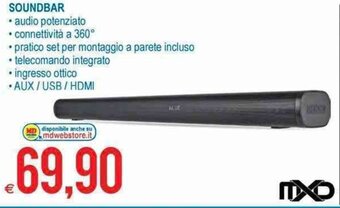 MD Discount MXD Soundbar offerta