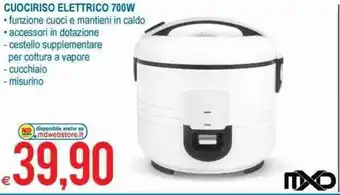 MD Discount MXD Cuociriso Elettrico 700W offerta