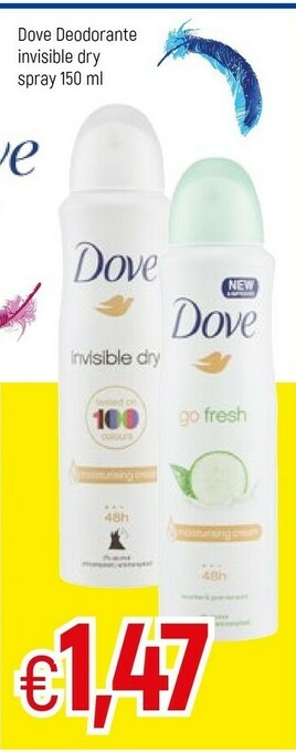 Famila Dove Deodorante offerta