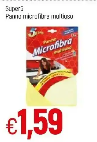 Famila Super5 Panno Microfibra Multiuso offerta