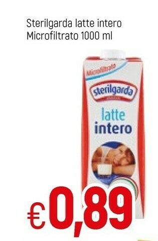 Famila Sterilgarda Latte parzialmente scremato offerta