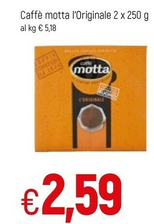 Famila Motta Caffè offerta