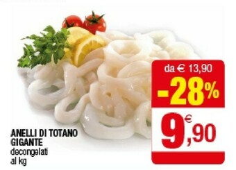 Iperal Anelli Di Totano Gigante Decongelati offerta