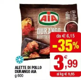 Iperal Aia Alette Di Pollo Durango offerta