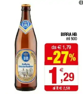 Iperal HB Birra offerta