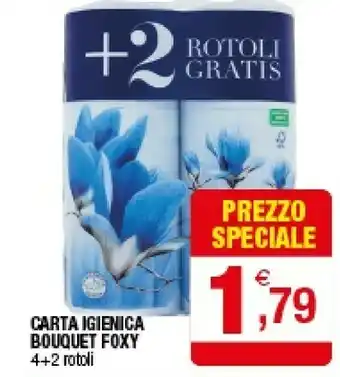 Iperal Foxy Carta Igienica Bouquet offerta