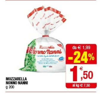 Iperal Nonno Nanni Mozzarella offerta