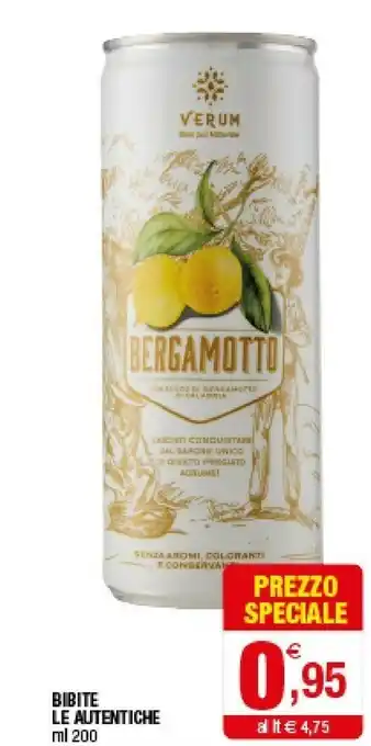 Iperal Bibite Le Autentiche offerta