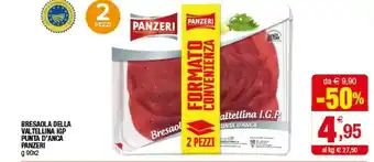 Panzeri Bresaola Della Valtellina Igp Punta D'anca