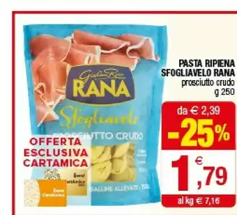 Iperal Rana Sfogliavelo Prosciutto Crudo 250 G(ml) offerta