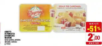 Iperal Negroni Pancetta Affumicata A Cubetti offerta