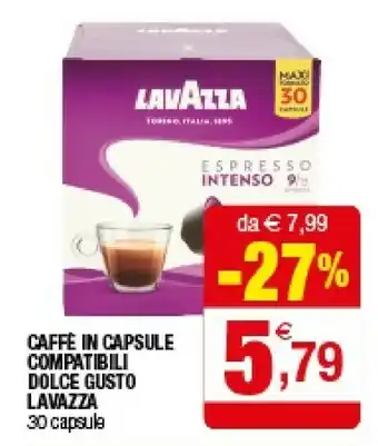 Iperal Lavazza Caffe In Capsule Compatibili Dolce Gusto offerta