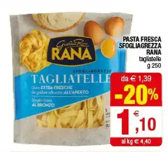 Iperal Rana Pasta Fresca Sfogliagrezza offerta