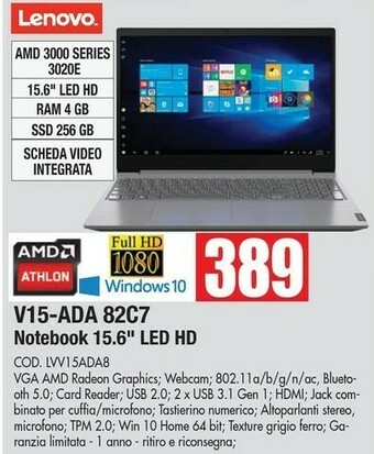 Vobis Lenovo Notebook offerta