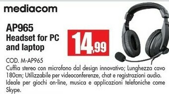 Vobis Mediacom Cuffie offerta