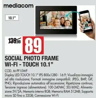 Vobis Mediacom Cornici per foto offerta
