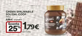 Coop Crema al cioccolato offerta