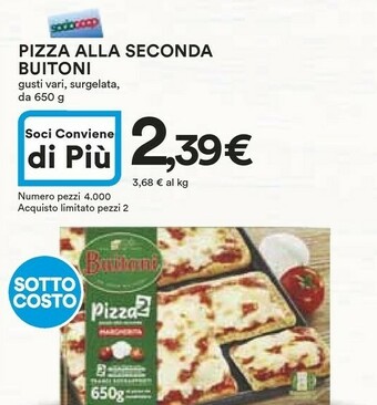 Coop Buitoni Pizza buitoni offerta